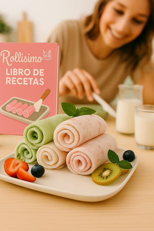Libro de recetas Ice Rolls Rollisimo